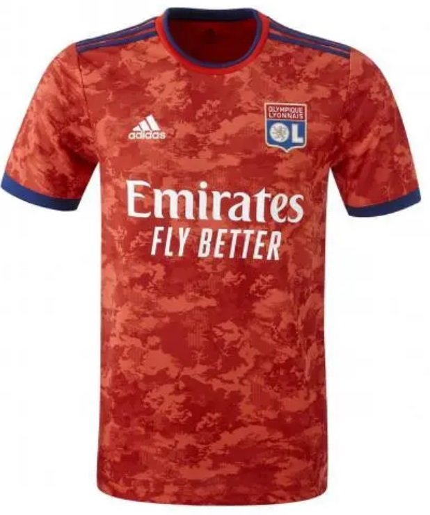 Camisa II Lyon 2021 2022 Adidas oficial